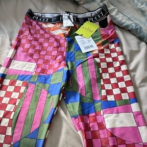 Emilio Pucci Multicolor Patchwork Women's Capri